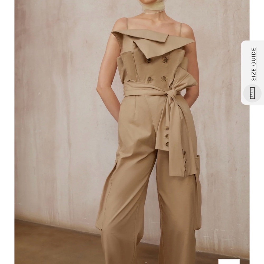 Elegant Tan Jumpsuit stylish